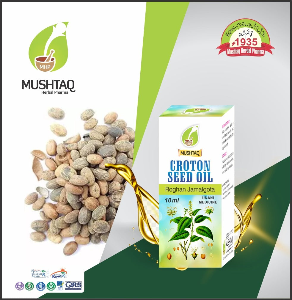 Croton seed oil (Roghan Jamalgota)